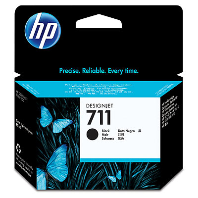 HP 711 Black DesignJet Ink Cartridge