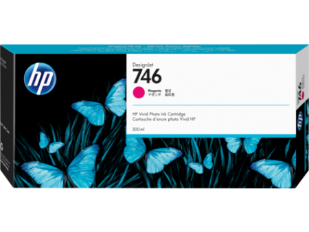 HP 746 300-ml Magenta DesignJet Ink Cartridge P2V78A